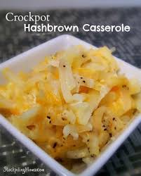 Crockpot Hashbrown Casserole Recipe Recipes Casserole Side Dishes Crockpot Hashbrown Casserole