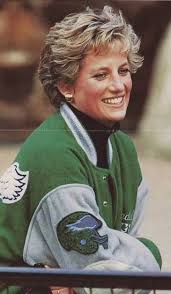 20% off today only click here to snagfacts only. Send Out The Smoke Patrol Princess Diana In A Eagles Jacket Princesas Diana Realeza