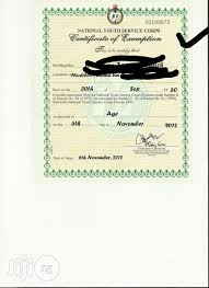 The national youths service corps (nysc) has disowned the purported exemption certificate in possession of the minister of finance, kemi adeosun. Nysc Difference Between Exclusion Letter And Exemption Certificate Noun Information