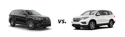 Read our opinion and compare specs including price, safety, mpg, cargo capacity, interior features and more. 2018 Toyota Highlander Vs 2018 Honda Pilot