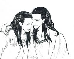 Elrond I Elros Tolkien Art Tolkien Elves Lotr Elves