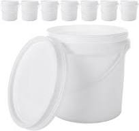 Amazon.com: AKOLAFE 8 Pack Paint Buckets for Painting 2 ...