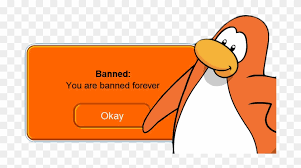 Well than a free club penguin membership may be a great option for you to redeem your freegamememberships.com points! Transparent Blg Dark Blg Source You Are Banned Forever Club Penguin Free Transparent Png Clipart Images Download