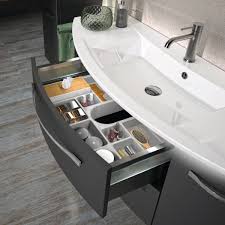 Check spelling or type a new query. Meuble De Salle De Bains Simple Vasque L 129 X H 48 2 X P 48 3 Cm Gris Metal I Leroy Merlin