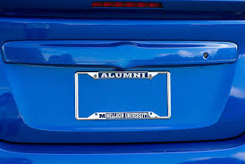 Most countries have either a white or a yellow basic plate. License Plate Covers Frames Desert Cactus Millikin University Mu Big Blue Ncaa Metal License Plate Frame For Front Or Back Of Car Officially Licensed Alumni Exterior Accessories