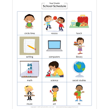 Look below, and definitely print the first one. Visual Schedule For Daily Routines Picture Card Printables Speech And Language At Home