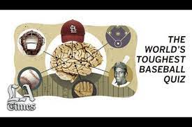 Buzzfeed staff which of these foods can go? Many Try But Few Finish The World S Toughest Baseball Quiz Los Angeles Times