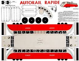Autorail Rapide Offert Par Gerard Flickr Intercambio De Fotos Paper Models Paper Train Paper Dolls