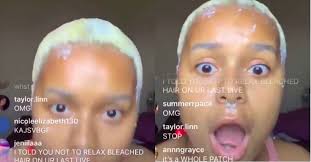 You fall in love with the color you see on the box of dye, but then, after using it in your hair, you realize that it wasn't actually the color you were dreaming of. This Woman S Hair Fell Out During A Live Bleaching Demonstration And People Were Horrified