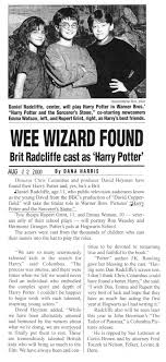 Tom felton originally auditioned for the role of harry and the role of ron, before landing the part of draco. How The First Harry Potter Movie Came Together Huffpost