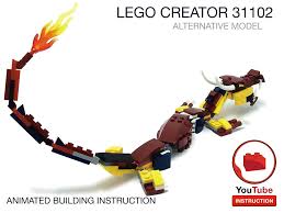 Lego Dragon Moc Alternative Build From Lego Creator 31102 Lego Proekty Lego Rukodelie