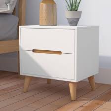 Arledge 2 Drawer Bedside Table Bedside Table Drawers Bedroom Bedside Table White Bedside Table