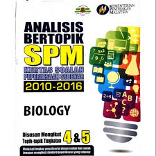 Pernyataan di bawah merujuk pada organel q. Spm Biology Topical Past Year Questions Shopee Malaysia