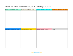 2021 free yearly calendar template word. Weekly Calendar 2021 Word Excel Pdf