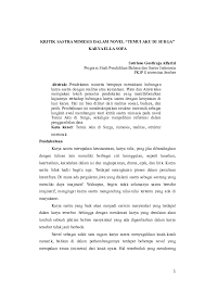Untuk order silakan sms, jangan lupa sebutkan judul dan kodenya. Contoh Kritik Sastra Cerpen Lukisan