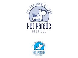 Pet Parade Boutique Pet Parade Animal Logo Pet Boutique