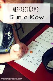 Use the following steps to get. Alphabet Activities 5 Letters In A Row Preschool Letters Alphabet Activities Preschool Learning