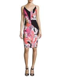 Tv7as Black Halo Judy Floral Ponte Sheath Dress Multicolor Latest Fashion Dresses Sheath Dress Dresses