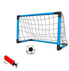 Once you know the size you need. Junior Soccer Goals Set With Inflatable Soccer Ball And Air Bump For Kids Backyard Soccer Gate Toy Football Training Set 2 In 1 Goal Post Set Score Goal Net Buy