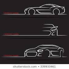 Set Sports Car Silhouettes Isolated On Stock Vector Royalty Free 339933461 In 2020 Car Silhouette Classic Sports Cars Graphic Design Collection