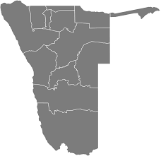 Regions and city list of namibia with capital and administrative centers are marked. Free Blank Namibia Map In Svg Resources Simplemaps Com
