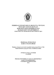 Mulai dari tema bahasa, kesehatan, bisnis, psikologi, ekonomi, hukum, pendidikan. Proposal Penelitian Karya Tulis Ilmiah
