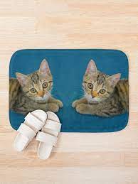 Hallo Schatzchen Baby Katze Badematte Von Marionsart Baby Katzen Niedliche Katze Badematte