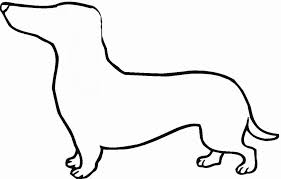 Running pet with tongue sticking out. Dachshund Coloring Pages Best Coloring Pages For Kids Dog Coloring Page Dog Template Dachshund Colors