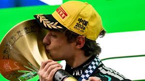 Chinese GP: Kimi Antonelli claims maiden F1 win from George Russell as Lewis Hamilton gets first Ferrari podium in Shanghai