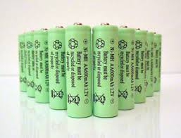 12 Pack Aa Rechargeable Battery Ni Mh 600mah 1 2v Solar Light Batteries Nimh 689214228723 Ebay