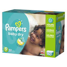 Ubuy is the leading international shopping platform in mauritius . Disposable Diapers 160 Ct New Pampers Baby Dry Diapers Economy Plus Pack Size 5 Baby