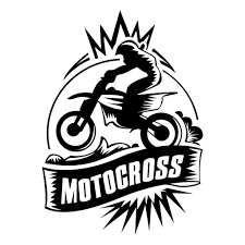 motocross logo transparent png svg vector file