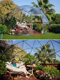 Garden Igloo Four Seasons A Multipurpose Geodesic Dome Designed Both As A Winter Garden And A Summer Canopy Garden Igloo Dome Greenhouse Geodesic Dome