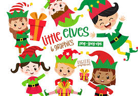 Download Christmas Little Elves Graphic By Digitalpapers Creative Fabrica SVG Cut Files
