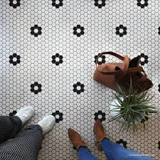 Grey floor tiles grey flooring cement tiles bathroom beautiful small bathrooms bathroom inspiration bathroom ideas family bathroom diy bathroom. Penny Tile Stencils Hexagon Shape Tiles Floor Stencils For Bathroom Royal Design Studio Stencils