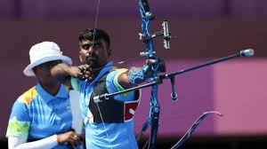 On a high after winning a world cup gold in the first stage, indian women's recurve trio of deepika kumari, ankita bhakat and komalika bari will start as firm favourites to grab the team's quota. Archery Deepika Pravin Make Strong Comeback To Beat Chinese Taipei Reach Olympic Mixed Team Quarterfinals Other News India Tv
