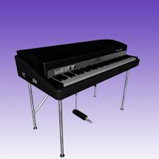 Rhodes Keyboard 3d Model Sharecg 3d Model Model Keyboard