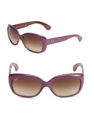 Ray-Ban 54mm Jackie Ohh Sunglasses in Purple | Lyst