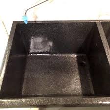 We have an extensive selection of concrete stains, concrete sealer, penetrating sealers, water repellants and concrete sealants provide the ultimate in appearance and durability and are manufactured by the nations leaders in concrete finishes, including united coatings and basf. Concrete Sink Refinishing Laundry Room Sink Repair