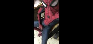 Spider man masturbate