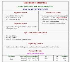 Next, select new registration and complete. Sbi Clerk 2020 Notification Revealed Online Registration Has Been Started At Sbi Co In Get Here Direct Apply Link 8000 Vacancies Notified Under This Recruitment