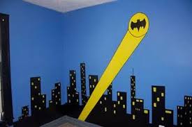 Creative Eyedias Sleeping In Gotham City A Batman Bedroom Batman Themed Bedroom Batman Bedroom Batman Room