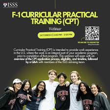 F-1 Curricular Practical Training (CPT) - ISSS
