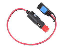 This model is easy to install, with supplied mounting plate for front panel installation or locking ring for rear installation. 12v Plug Connector For Victron Ip65 Charger 12 Volt Planet