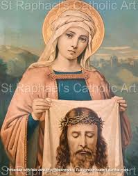 St Veronica Holy Face of Jesus Catholic Art Digital Downloads