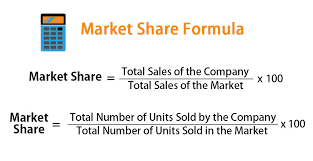 To calculate the percentage increase in sales, plus the net sales revenue figures for your two periods you can use the following formula: Market Share Formula Calculator Examples With Excel Template