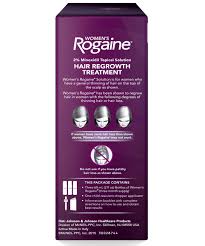 Women's rogaine is a topical hair regrowth treatment for hereditary female pattern hair loss or thinning. Women S Two Percent Minoxidil Hair Regrowth Solution