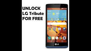 With the use of an unlock code, which you must obtain from your wireless provid. Unlock Lg Tribute For Free Lg Tribute Sim Carrier Unlock Youtube