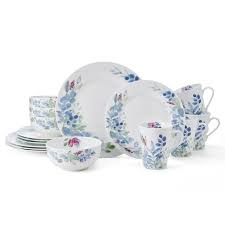 These sets are an amazingly affordable way to keep your cabinets stocked. Mikasa Violetta 16pc Bone China Dinnerware Set Overstock 33364488