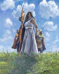 Erda, the Mother of the Primarchs - Digital Painting Continuing with my "what if?" series, and after illustrating the concept of the "father," here is the "mother." Inspired by Monet's painting "Promenade"